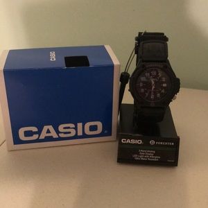 Men’s Casio Forester (Black) New with Tags